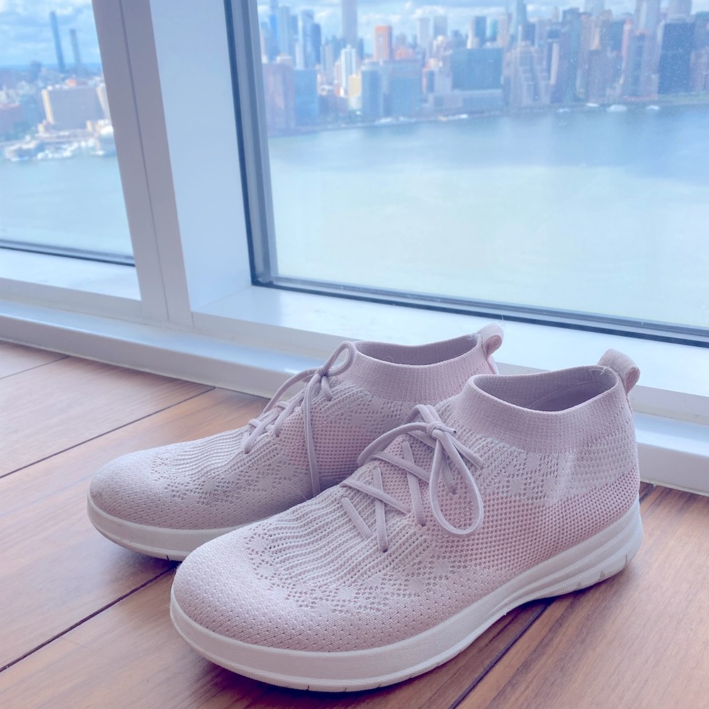 Fitflap blush pink shoes, 9